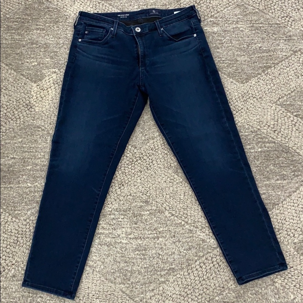 AG The Stilt Crop Jean